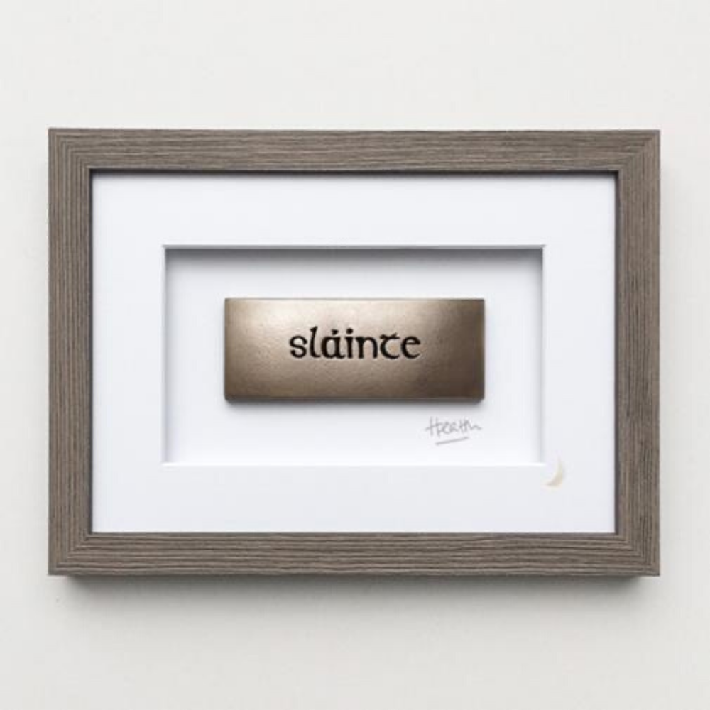 Sláinte - Health Bronze Frame - The Gift & Art Gallery