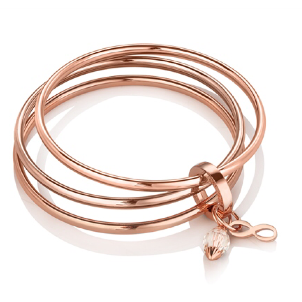 Triple Birthstone Bangle - The Gift & Art Gallery