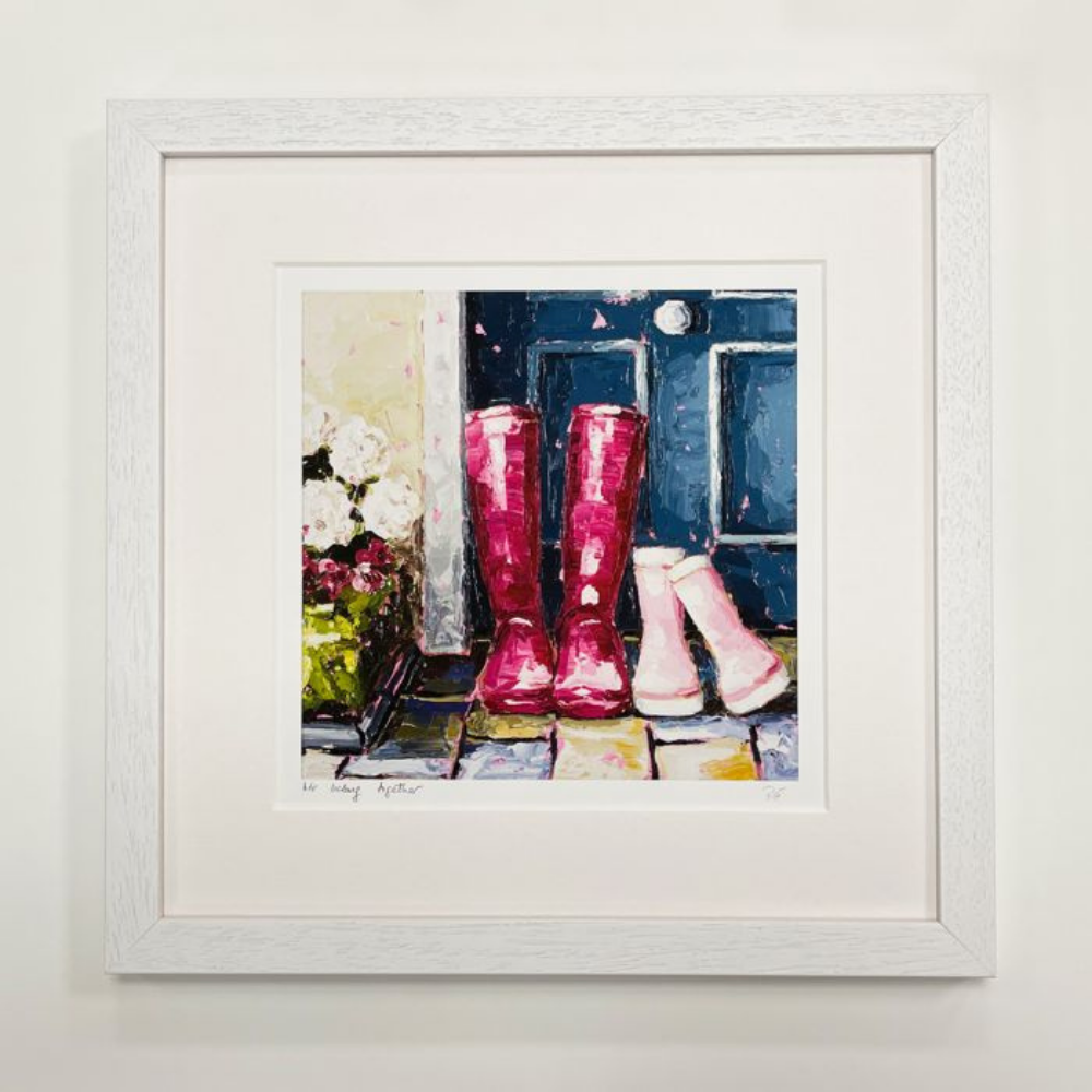 We Belong Together Small Frame White - The Gift & Art Gallery