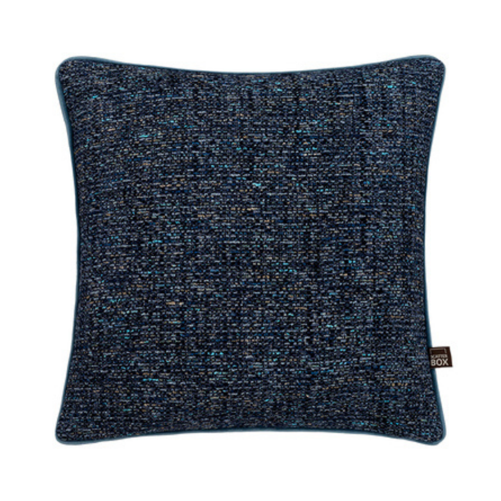 Beckett Cushion, Blue - The Gift & Art Gallery