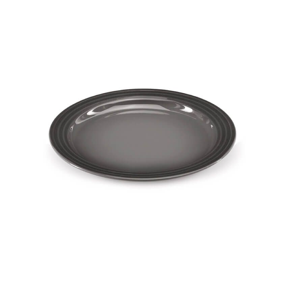 Stoneware 22cm Side Plate, Flint - The Gift & Art Gallery