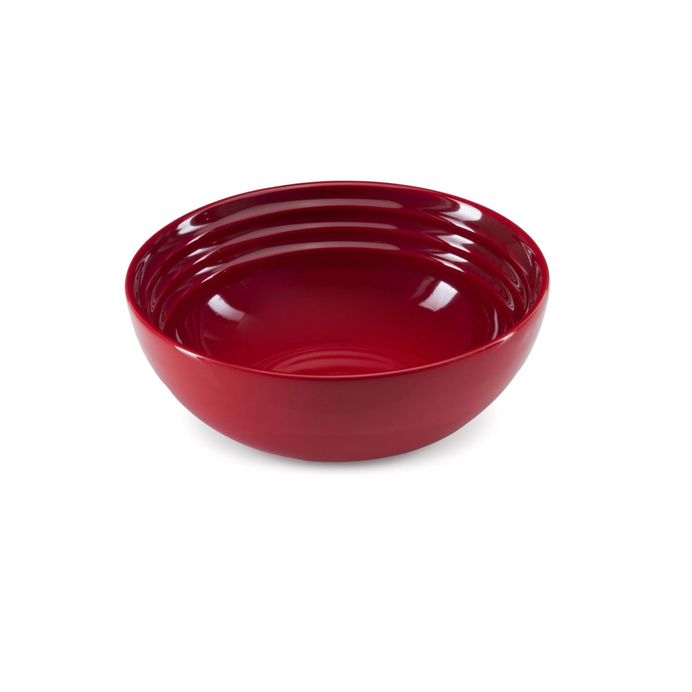 Stoneware 16cm Cereal Bowl, Cerise