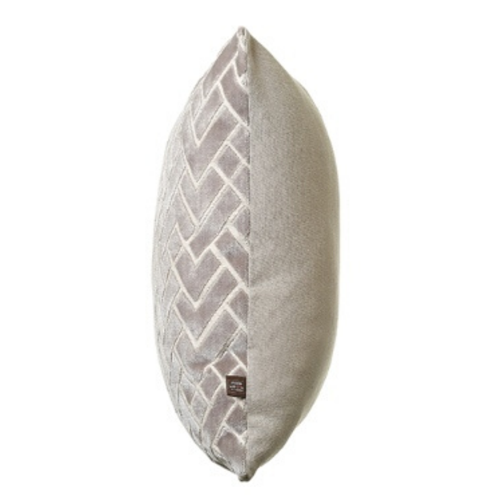 Fracture 43x43cm Cushion, Grey - The Gift & Art Gallery