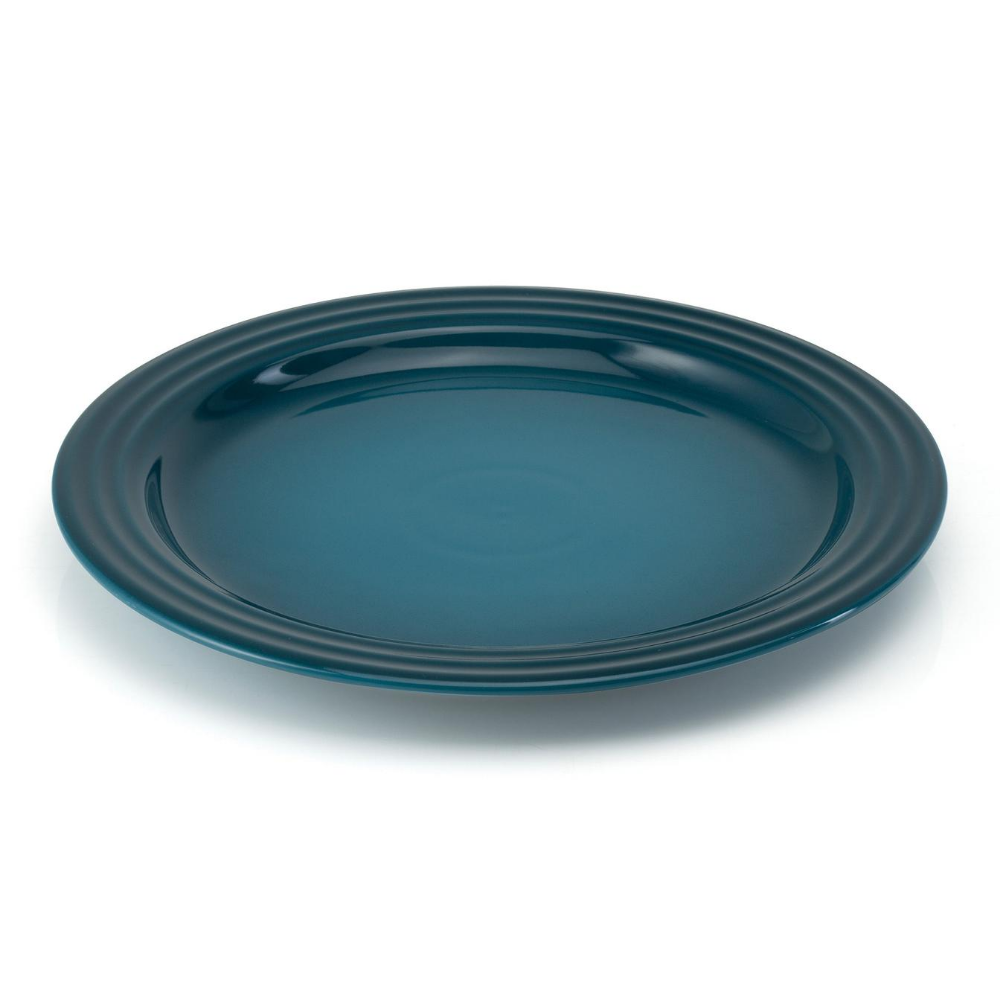 Stoneware 27cm Dinner Plate, Deep Teal - The Gift & Art Gallery