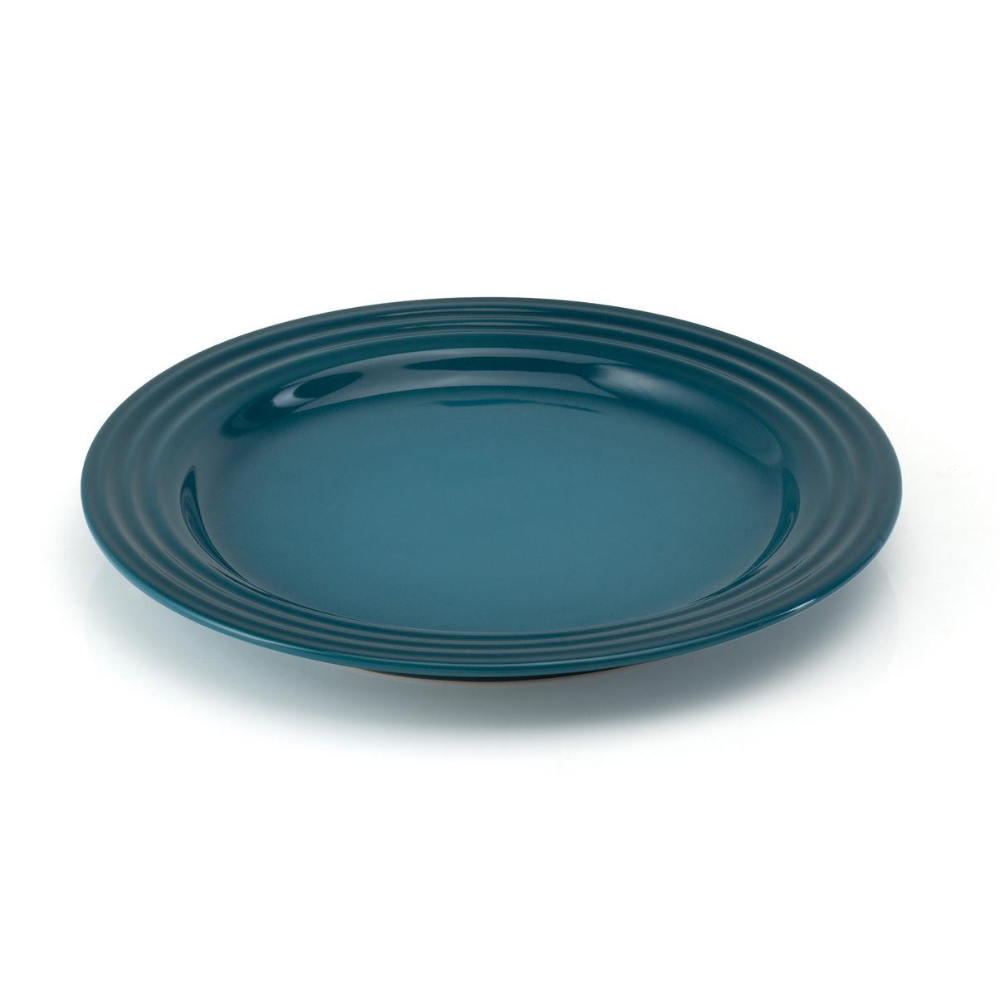Stoneware 22cm Side Plate, Deep Teal - The Gift & Art Gallery