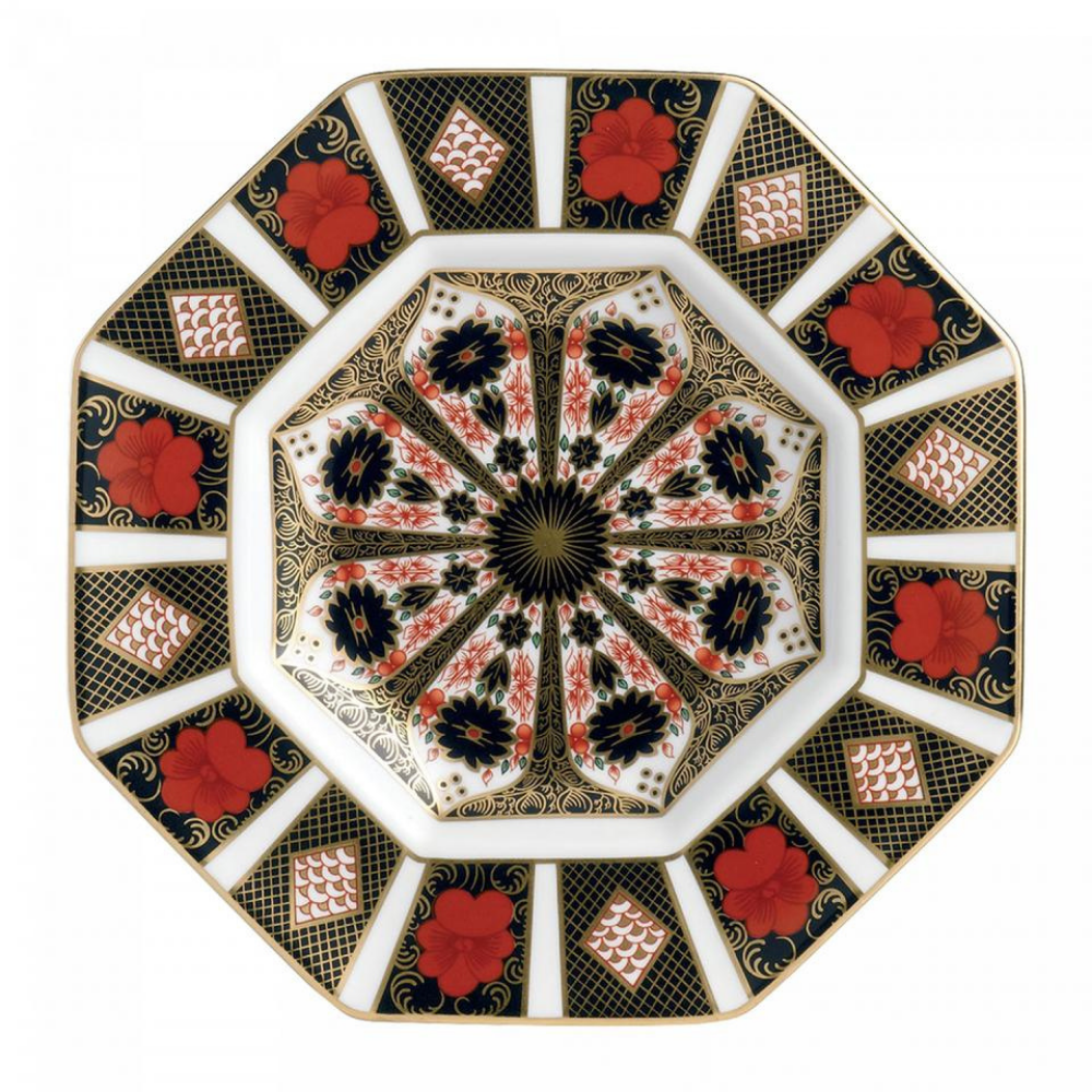 Old Imari Japan Octanganal Plate