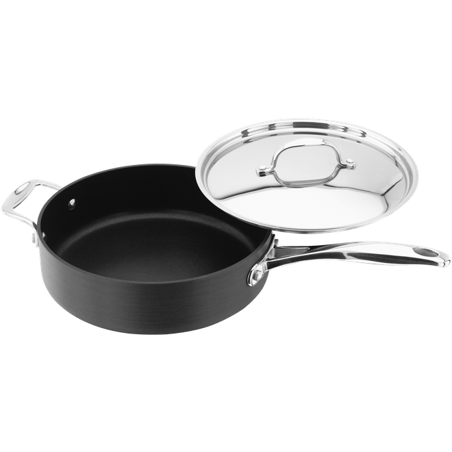 Hard Anodised Saute Pan Non Stick