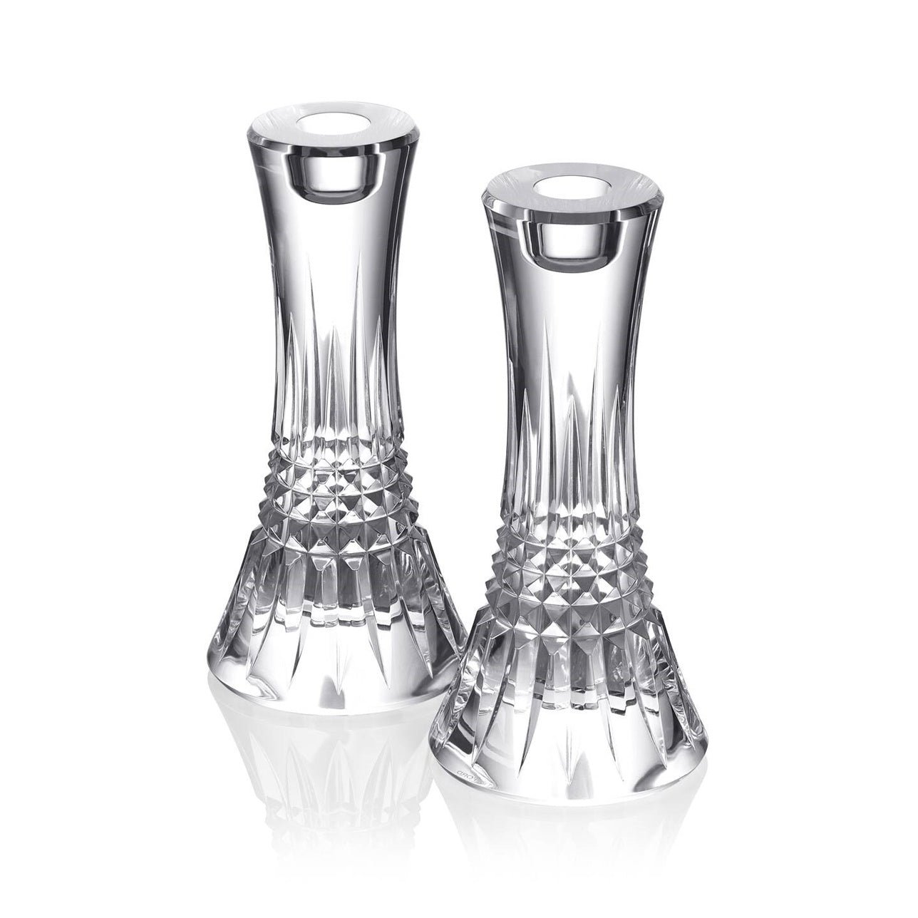 Lismore Diamond Candlestick Pair