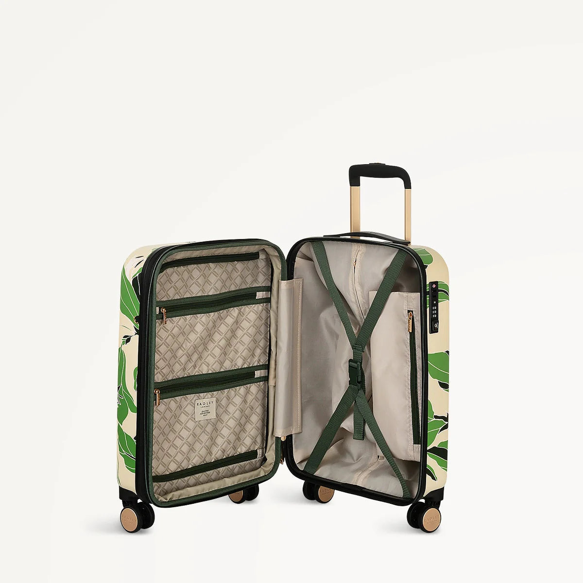 Southwell Gardens 4 Wheel Carry On, Stone