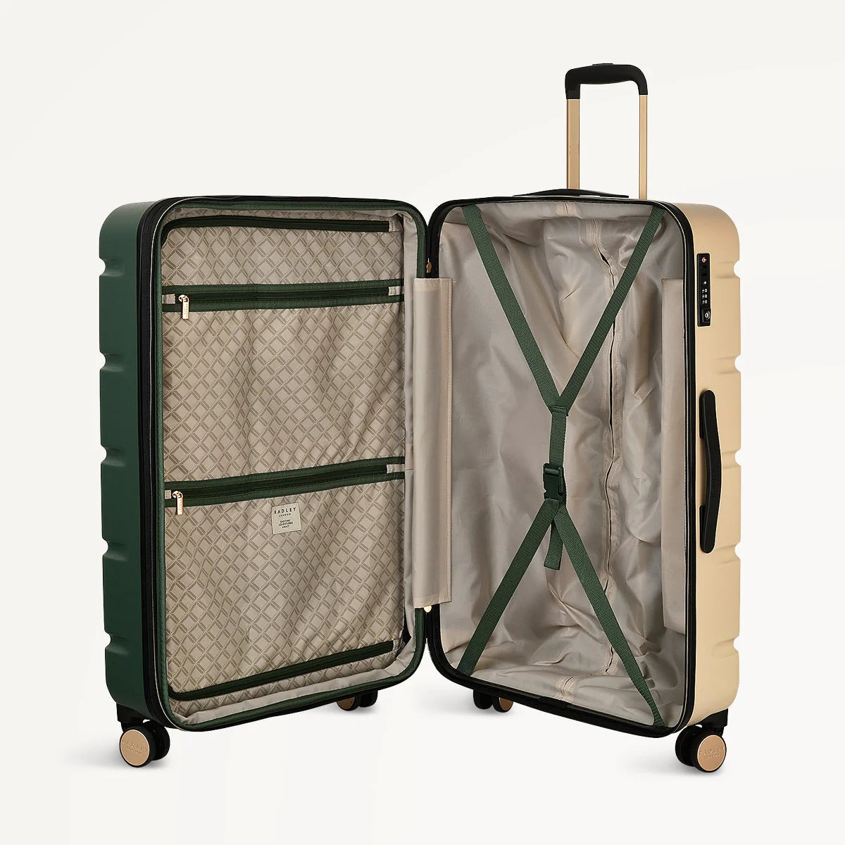 Lexington Hunter Green Suitcase, Large