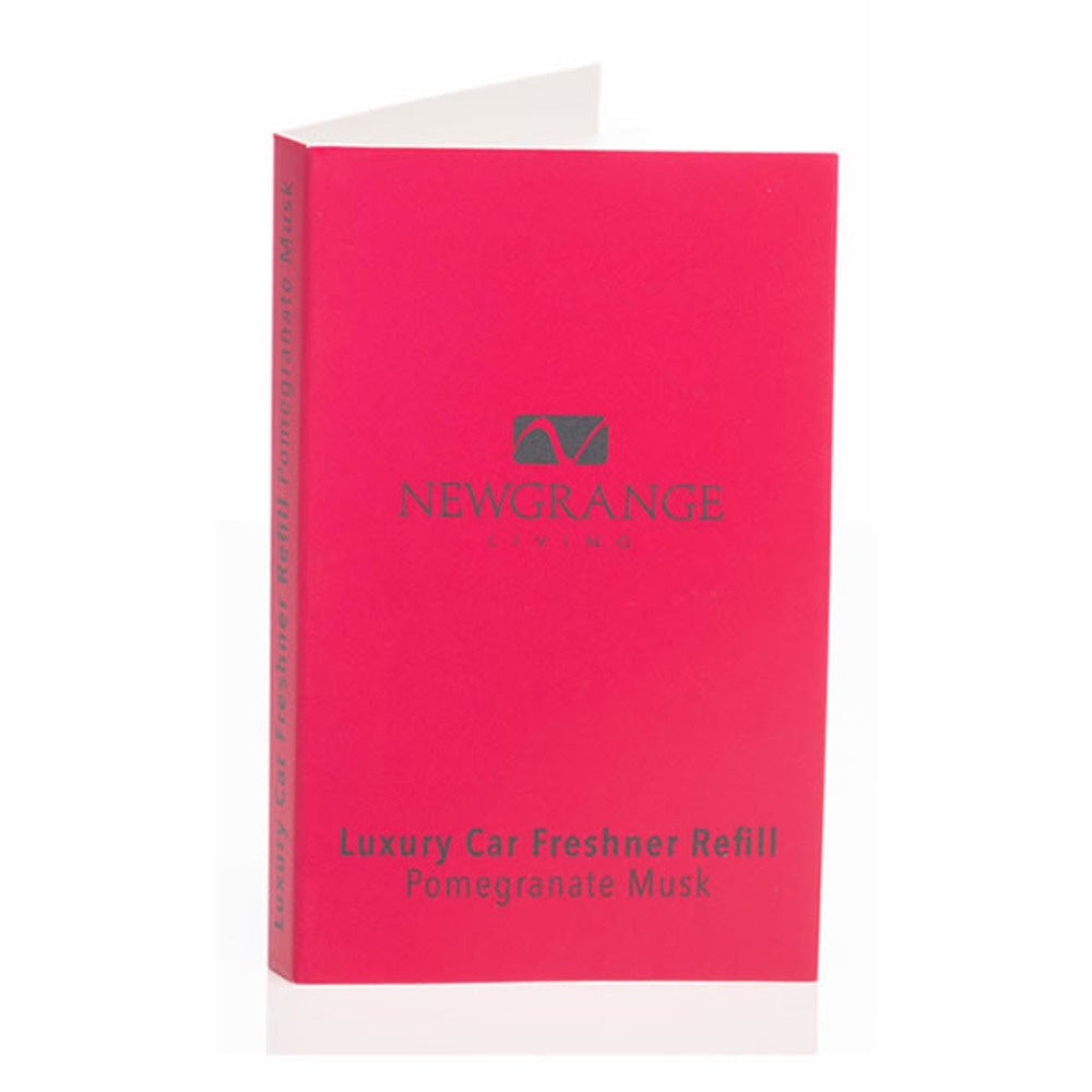 Newgrange Car Freshner Refill, Pomegranate Musk