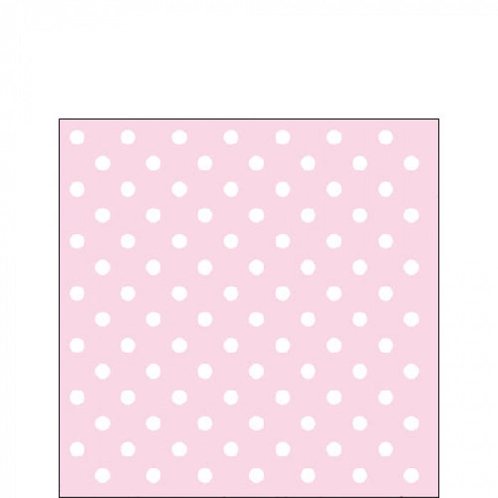 Pastel Dots Rose Napkin