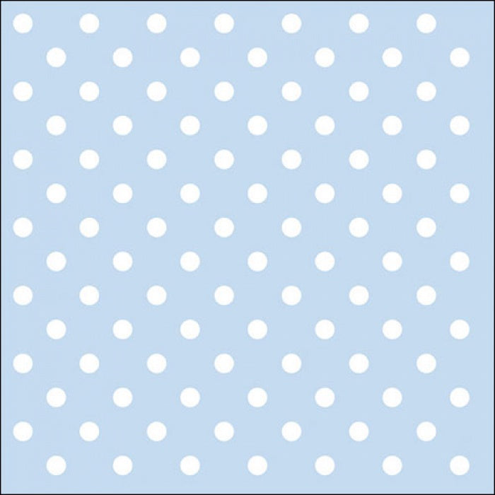 Pastel Dots Blue Napkin