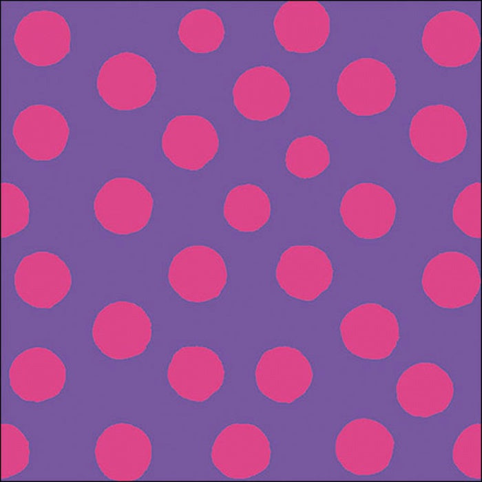 Polka Dots Pink/Purple Napkin