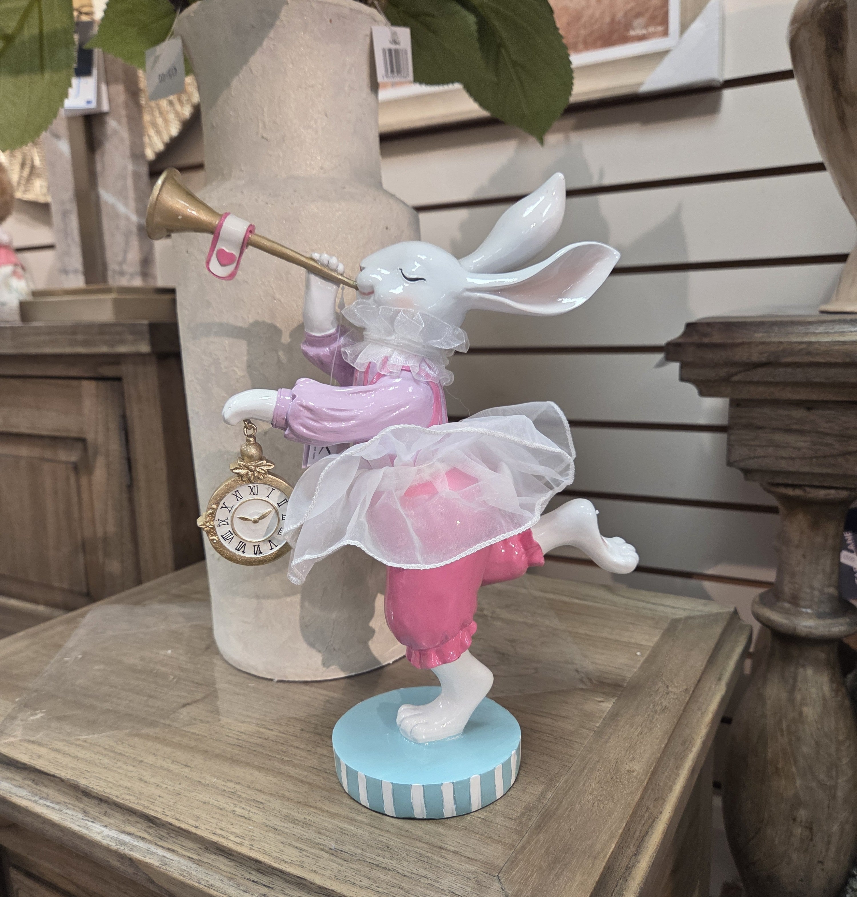 Rabbit Blowing Trumpet