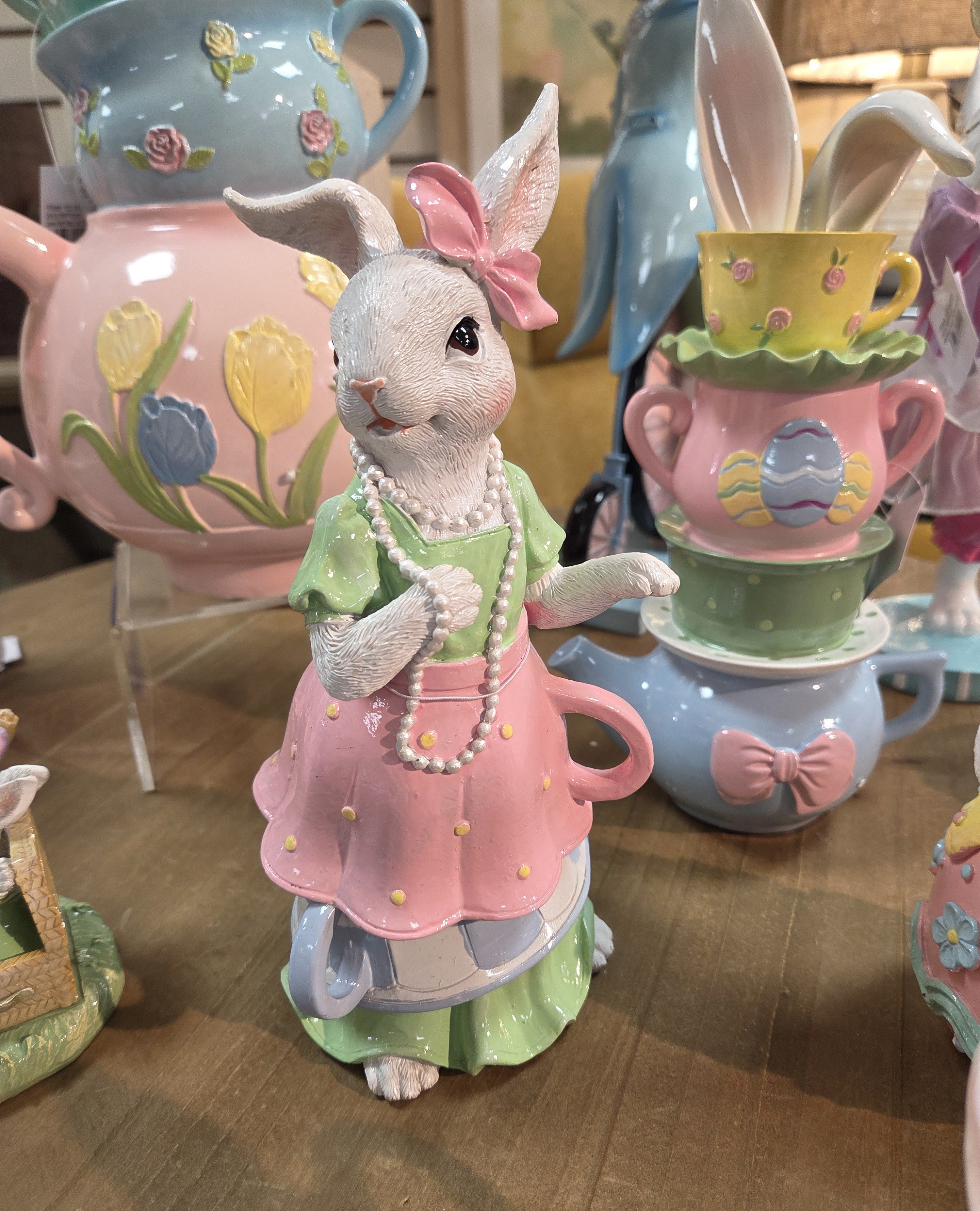 Rabbit in Teacup Dress