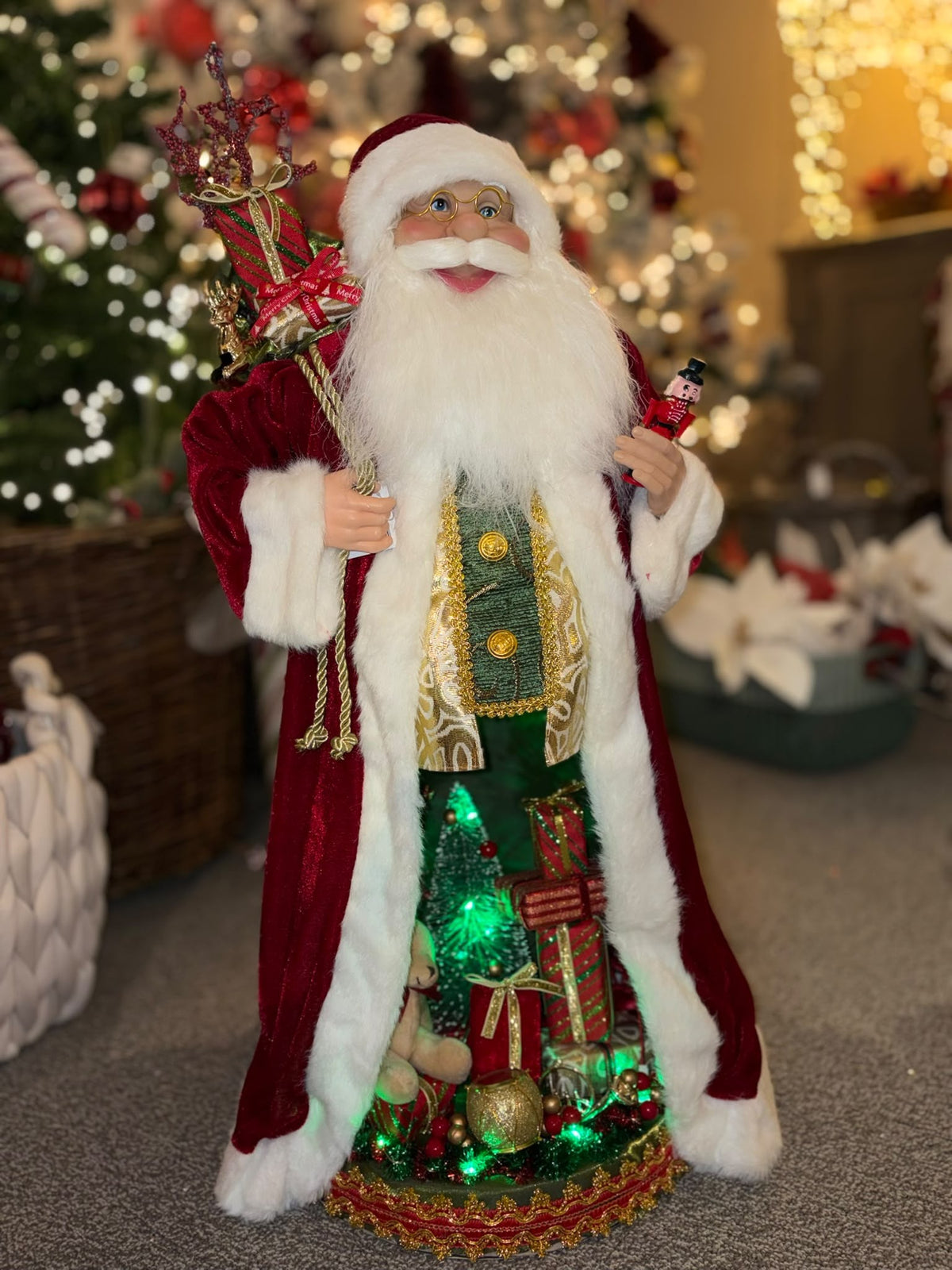 Santa with Musical Display