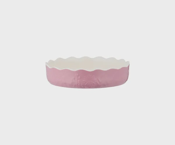 In The Meadow Pink Pie Dish 23cm