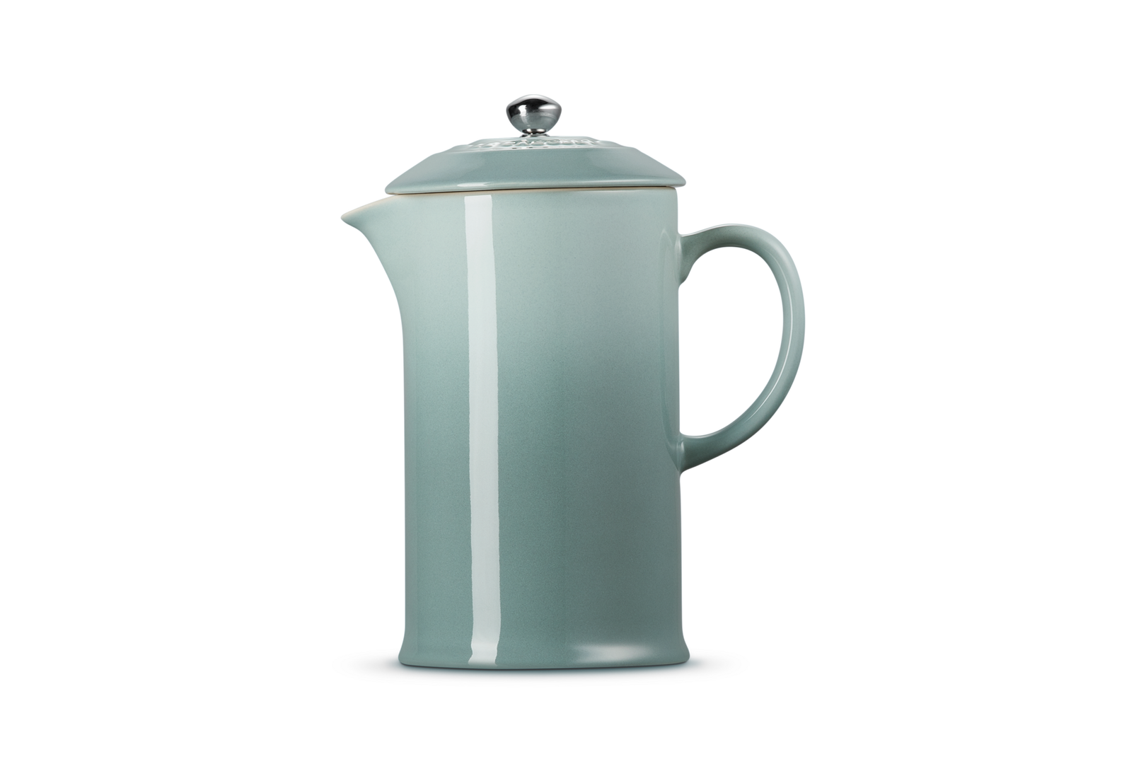 Le Creuset Stoneware Cafetière, Sea Salt