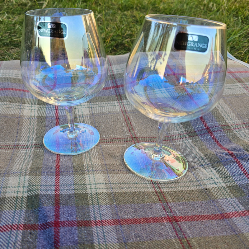Unicorn Lustre Brandy Glasses