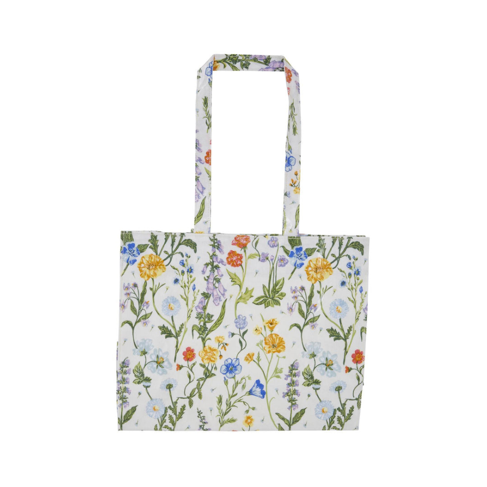 Cottage Garden PVC Shoulder Shopper Bag