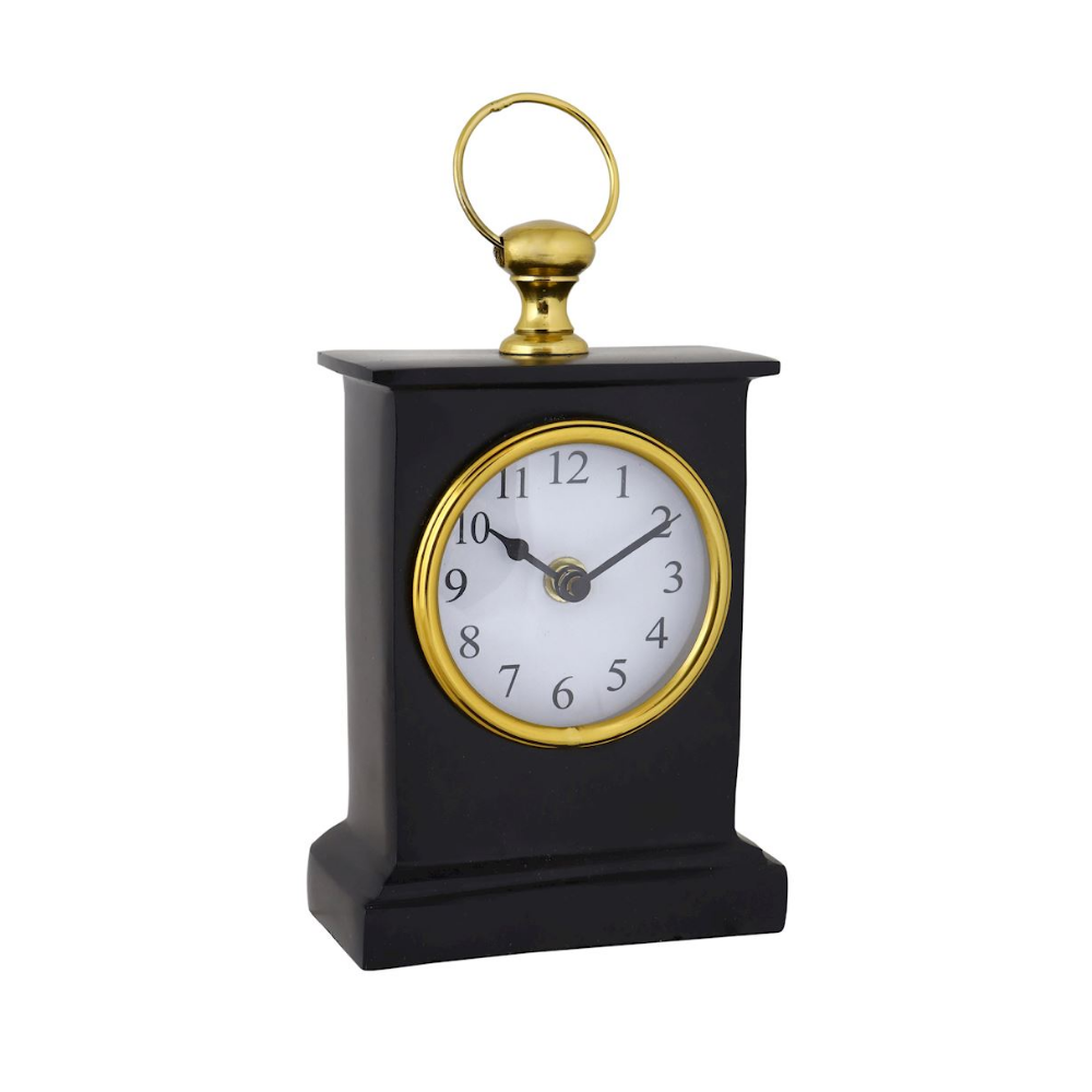 Black & Brass Carriage Clock
