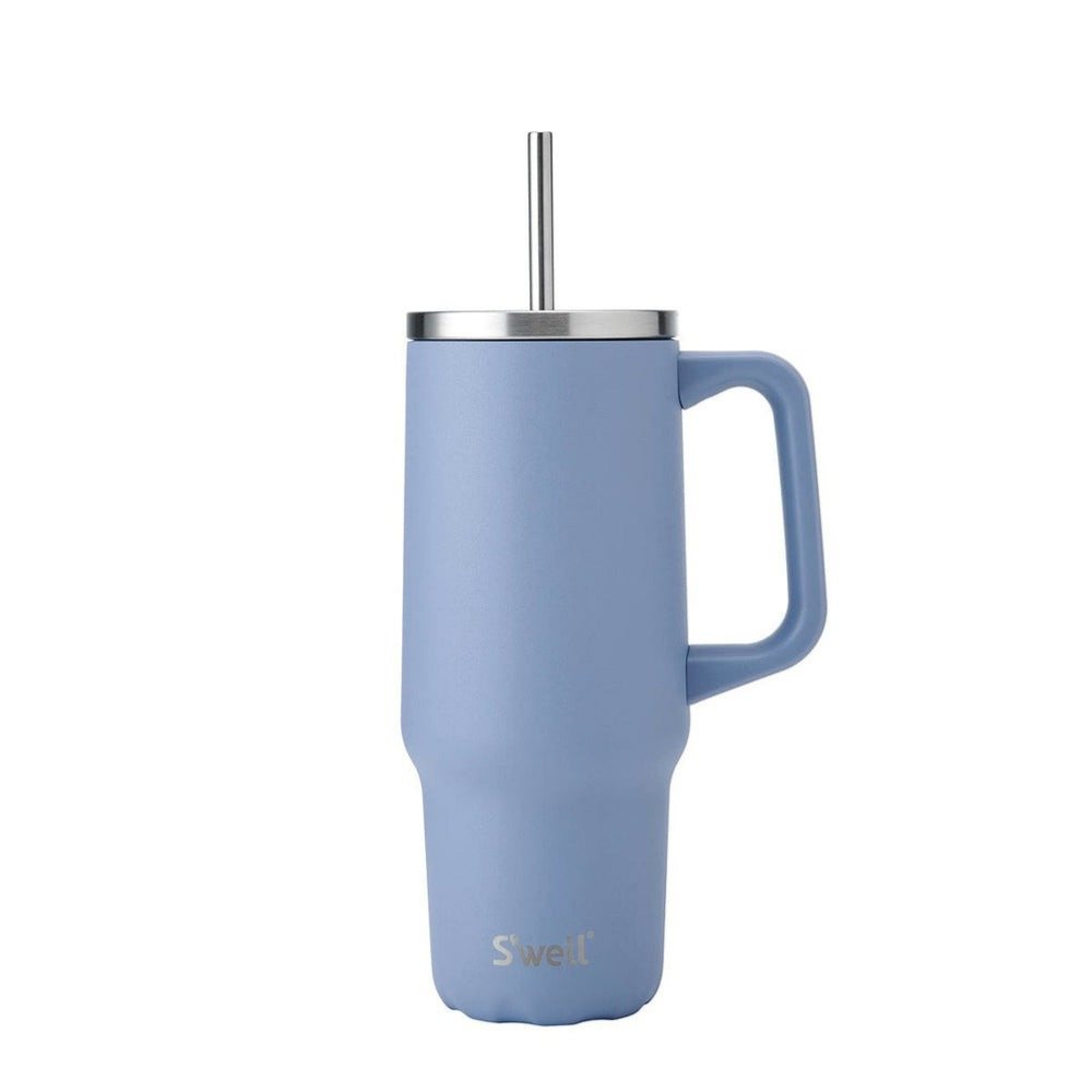 S'Well Tumbler XL/40oz, Hydrangea Blue