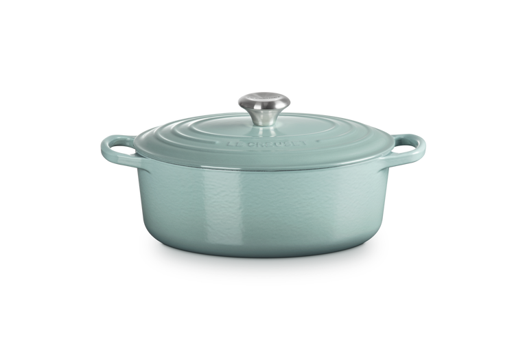 Le Creuset Stoneware Oval Dish, Sea Salt
