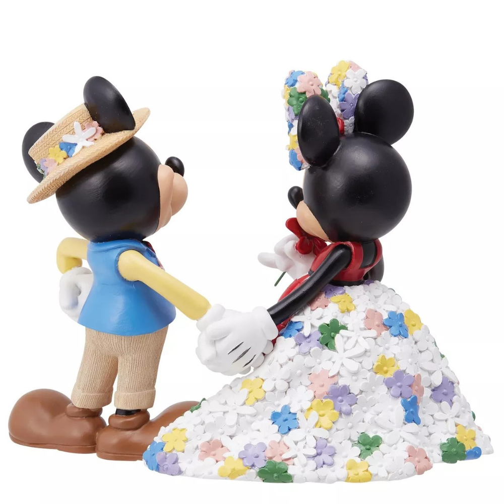 Mickey Mouse and Minnie Mouse Botanical Figurine