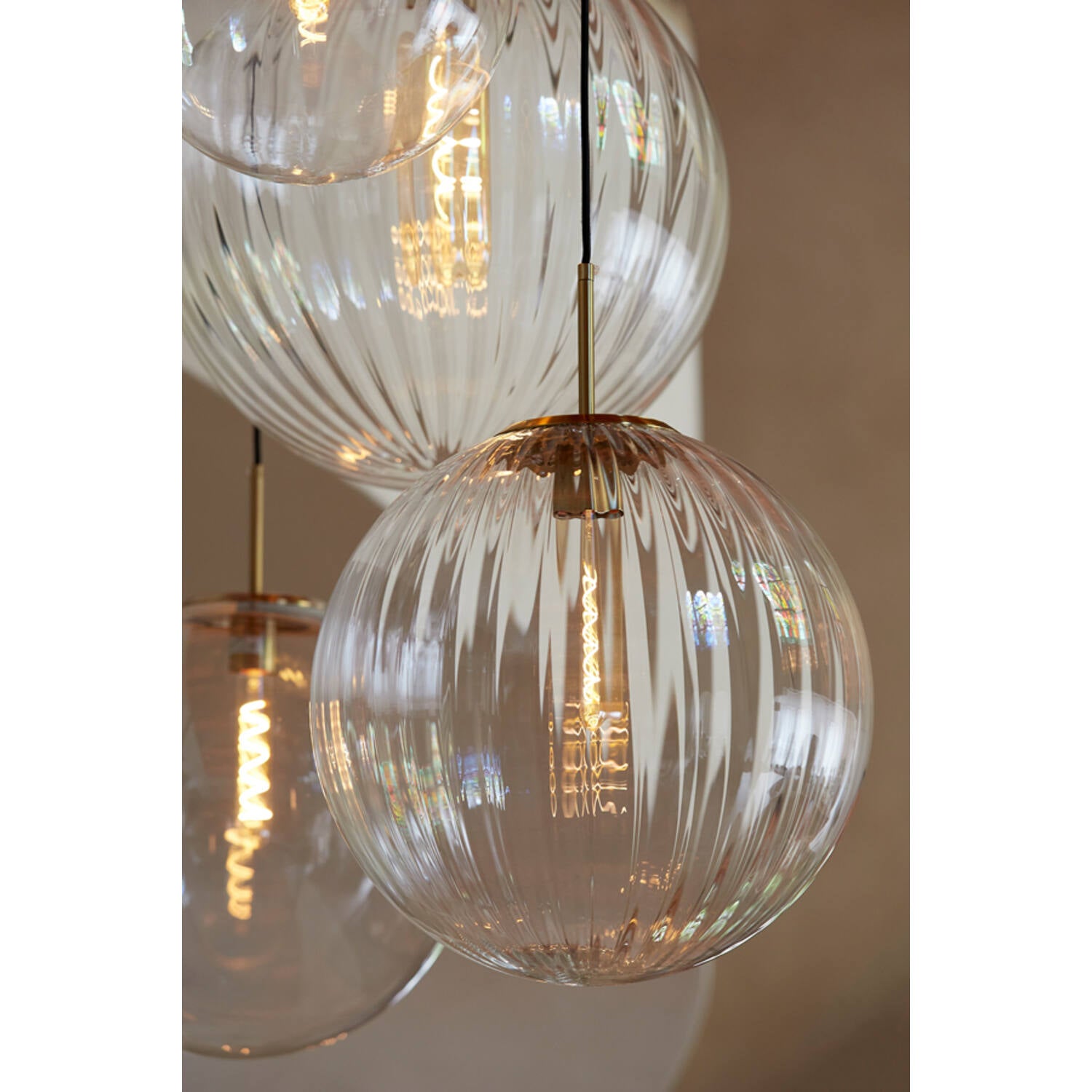 Magdala Clear Hanging Lamp, 40cm