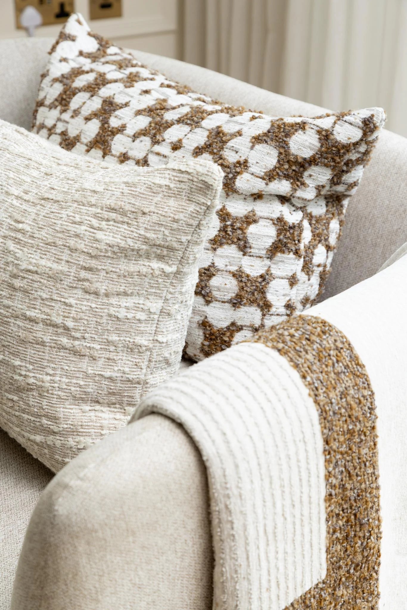 Reeve Throw 140x200c Tobacco