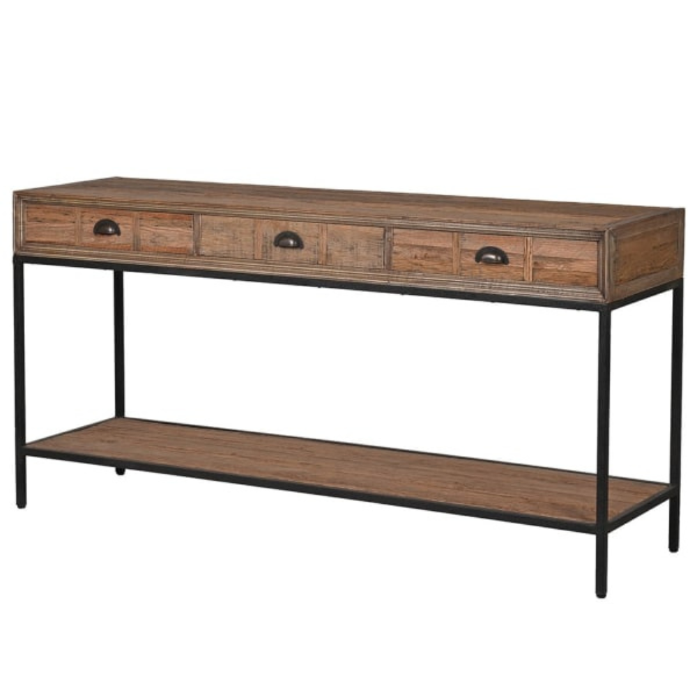 Spitalfields 3 Drawer Console Table