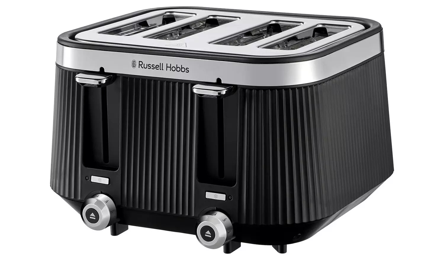 Russell Hobbs Bronte Black Matte 4 slice toaster