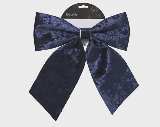 Navy Bow 24cm