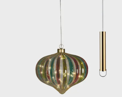 Micro LED Onion Shape Hanging Decoration