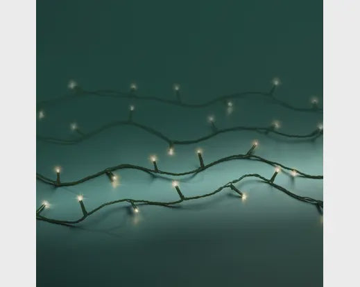 192LED Basic Green Wire Warm White