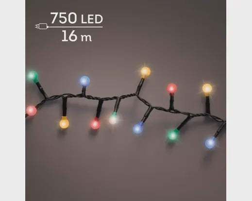 Cherry Lights, Multicolour-16Metres