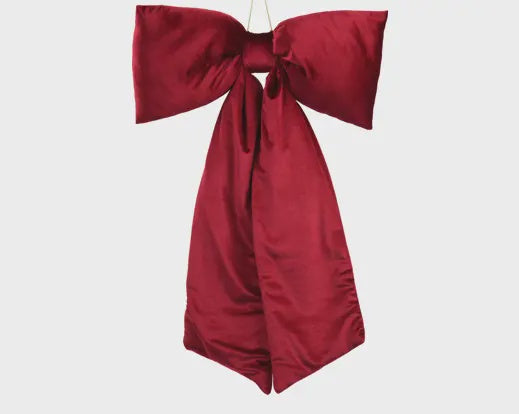 Oxblood Large Bow H:115CM