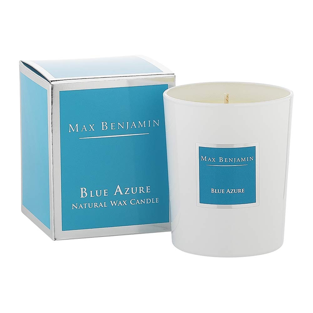 Blue Azure Candle