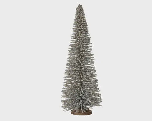 Silver Glitter Tree 60cm