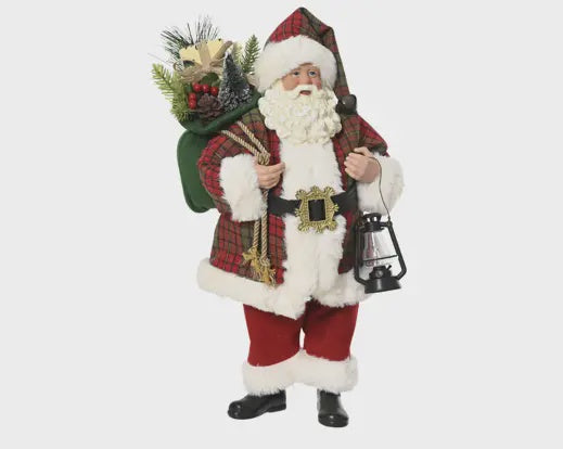 Santa and Lantern
