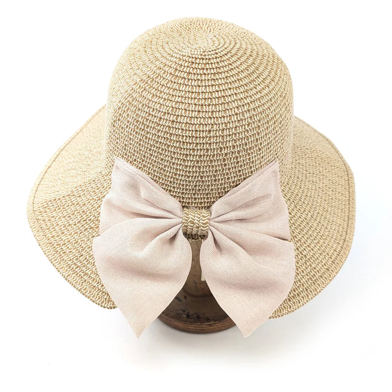 Big Bow Foldable Hat