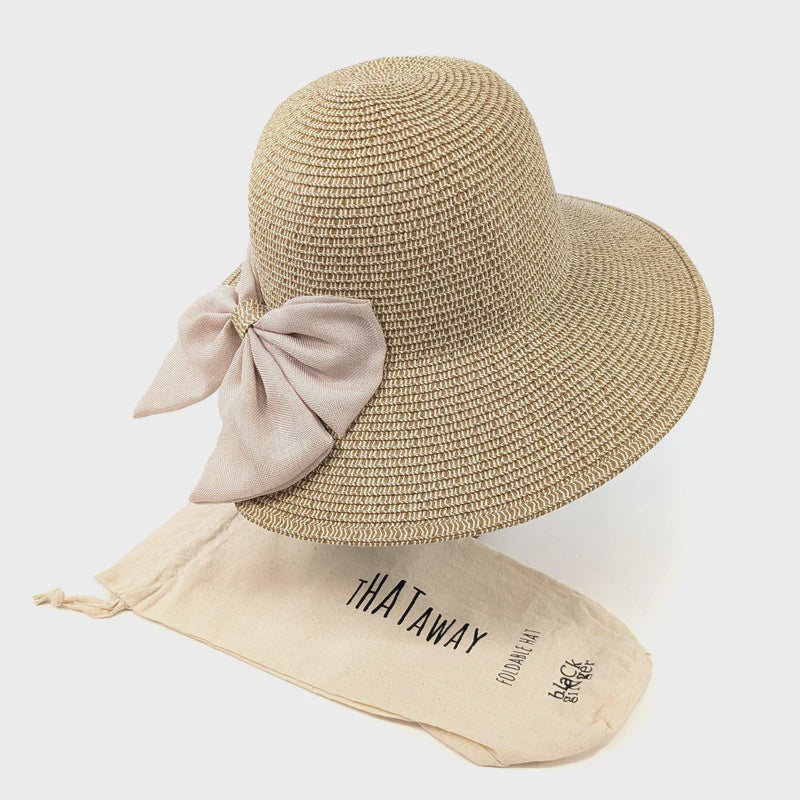 Big Bow Foldable Hat