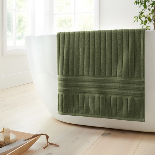 Hotel Bath Towel, Olive Green