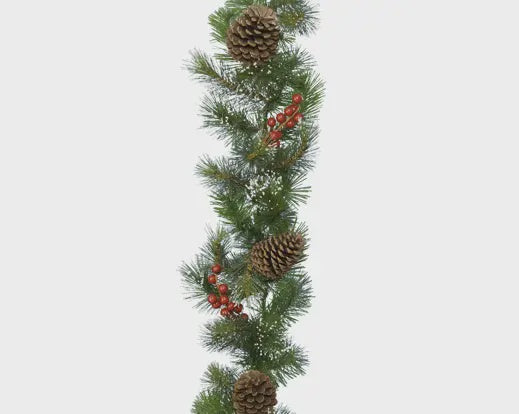 Berry and Pinecone Garland 270cm