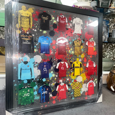 Arsenal Framed Jersey Print