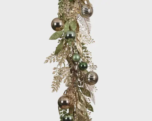 Bauble Mix Garland 150cm