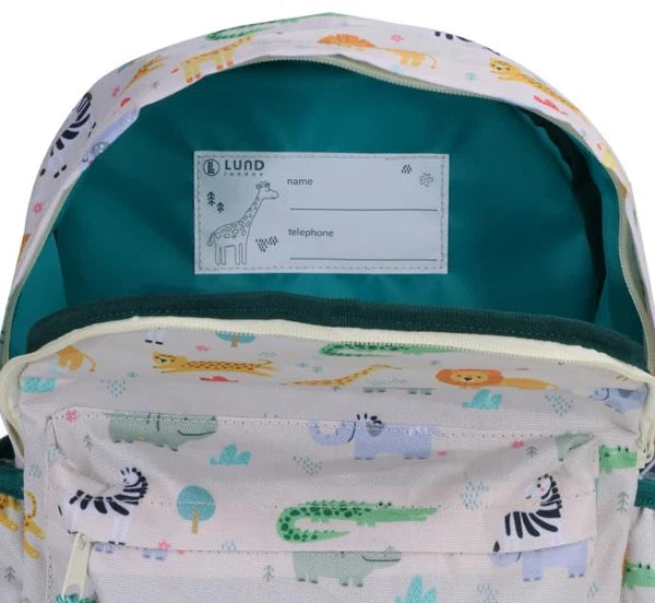 White Safari Backpack