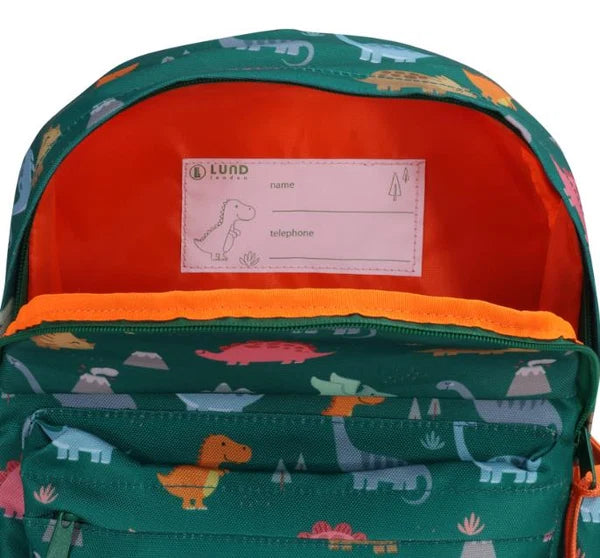 Green Dino Backpack