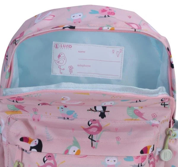 Pink Bird Backpack